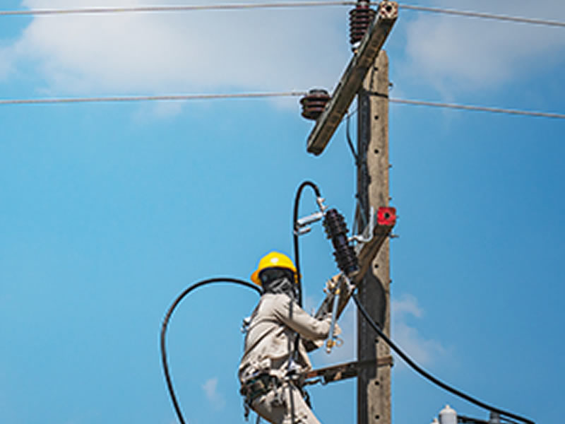 tendido cables media tension